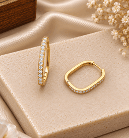 Elara Sparkle Hoops thumbnail 1