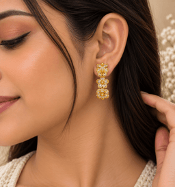 Aurelia Blossom Hoops. thumbnail 2