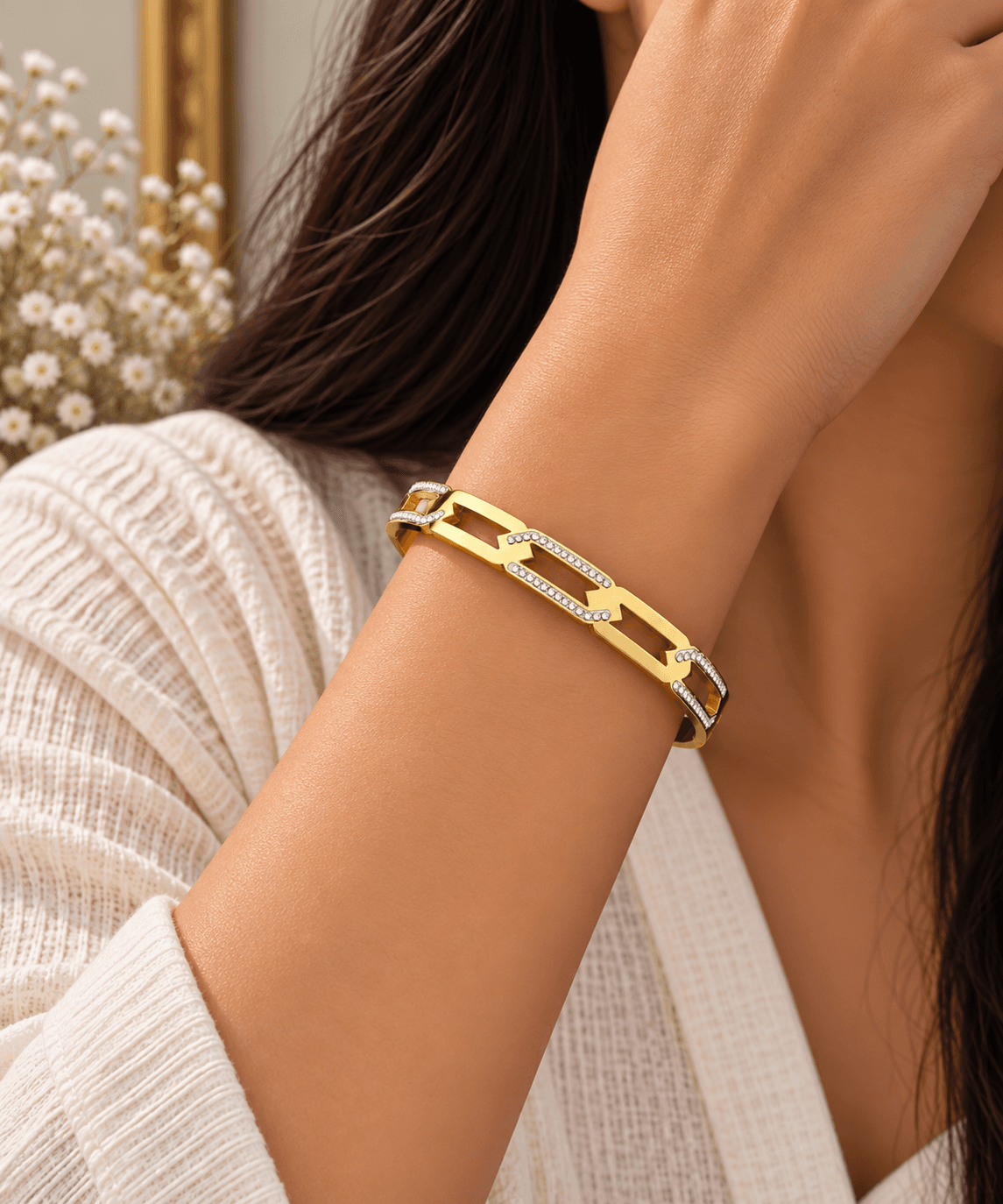 Aurelia Link Bangle view 2
