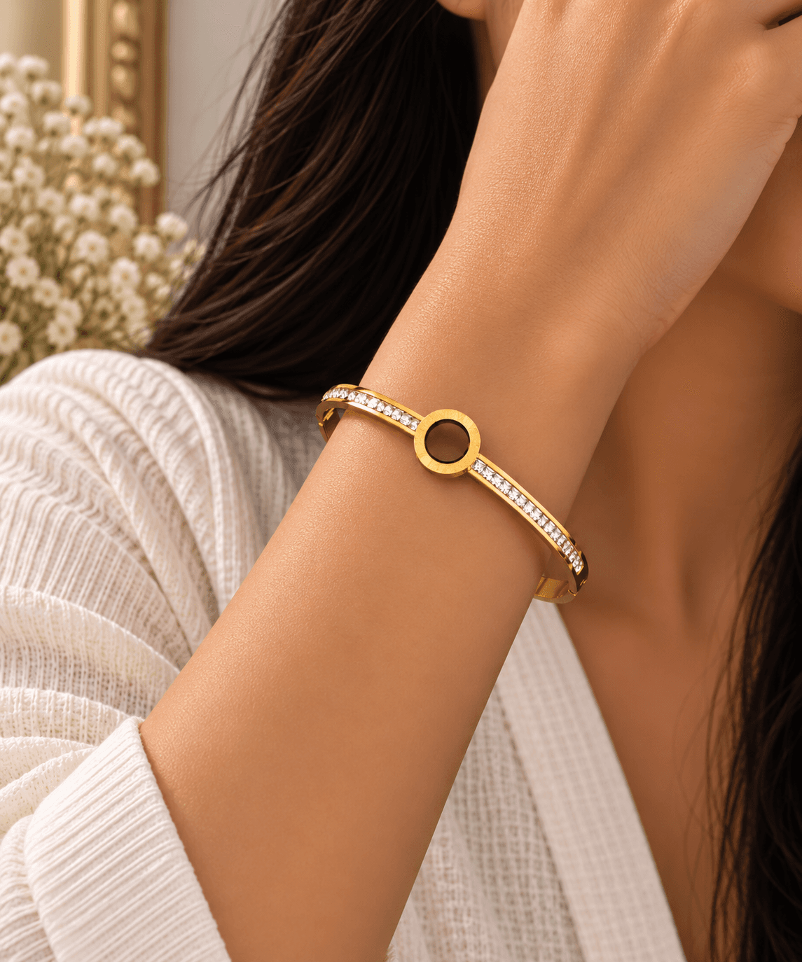 Celeste Circle Bangle view 2