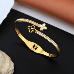 Noir Fleur Cuff Bracelet thumbnail 1