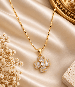 Celestia Crystal Bloom Pendant. thumbnail 1