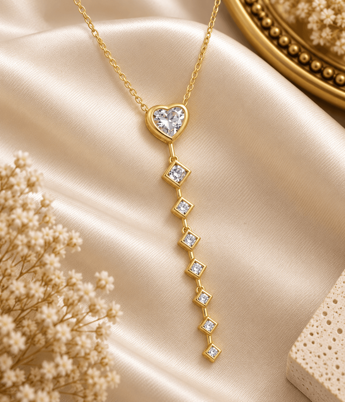 Amora Cascade Necklace.