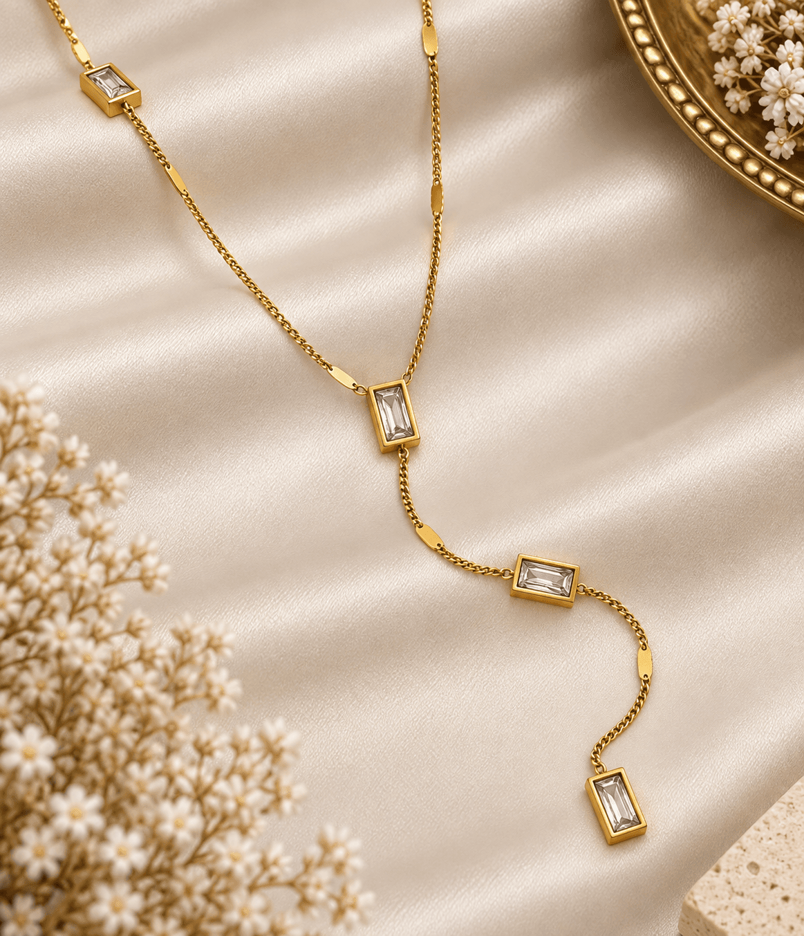Lumière Cascade Necklace.