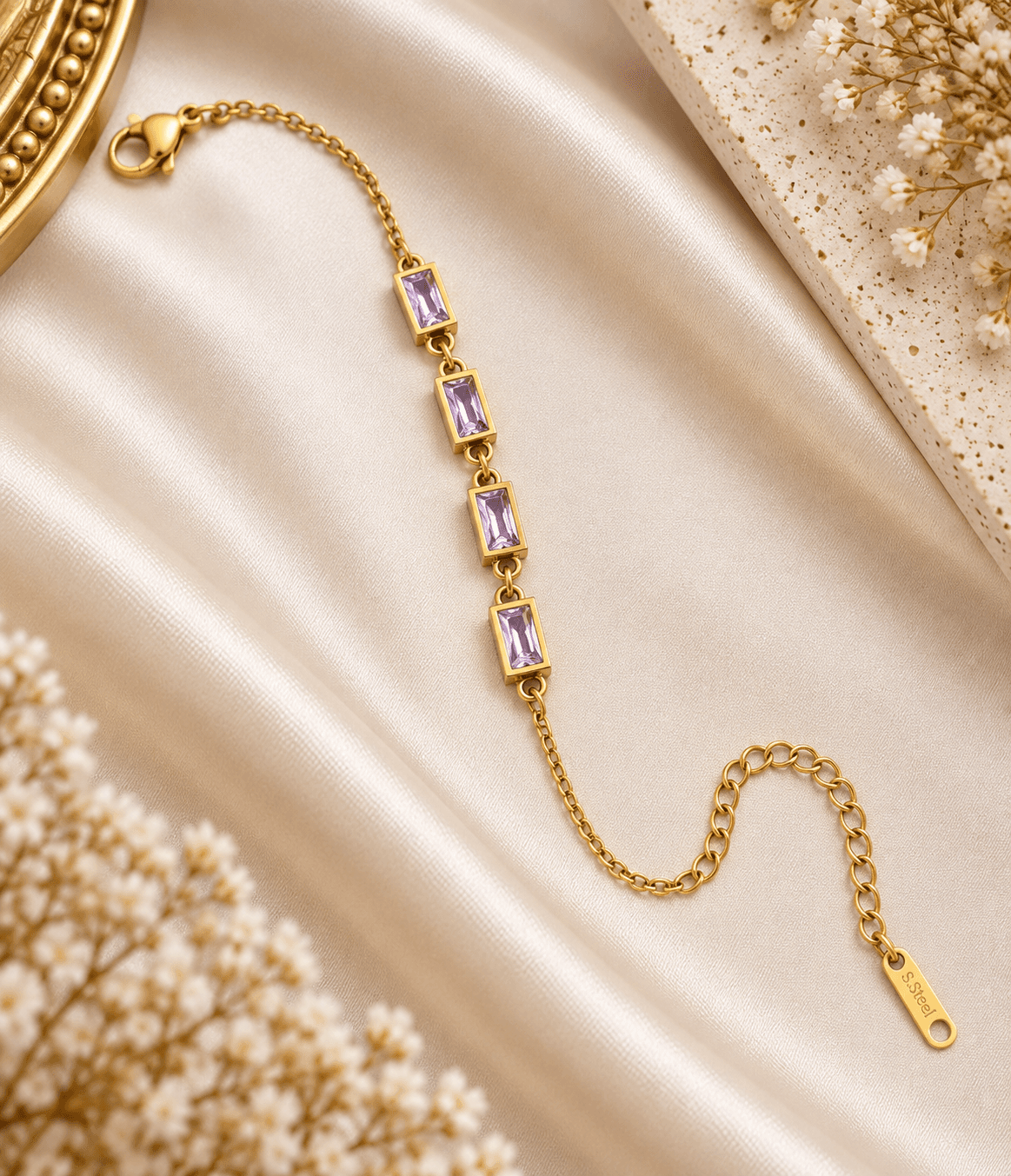 Amethyst Élan Bracelet