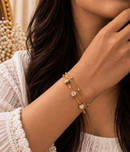 Celeste Crystal Barrel Bracelet thumbnail 2