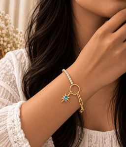 Celestial Azure Charm Bracelet thumbnail 2