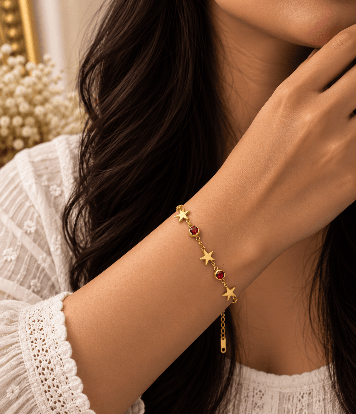 Ruby Starlight Bracelet view 2