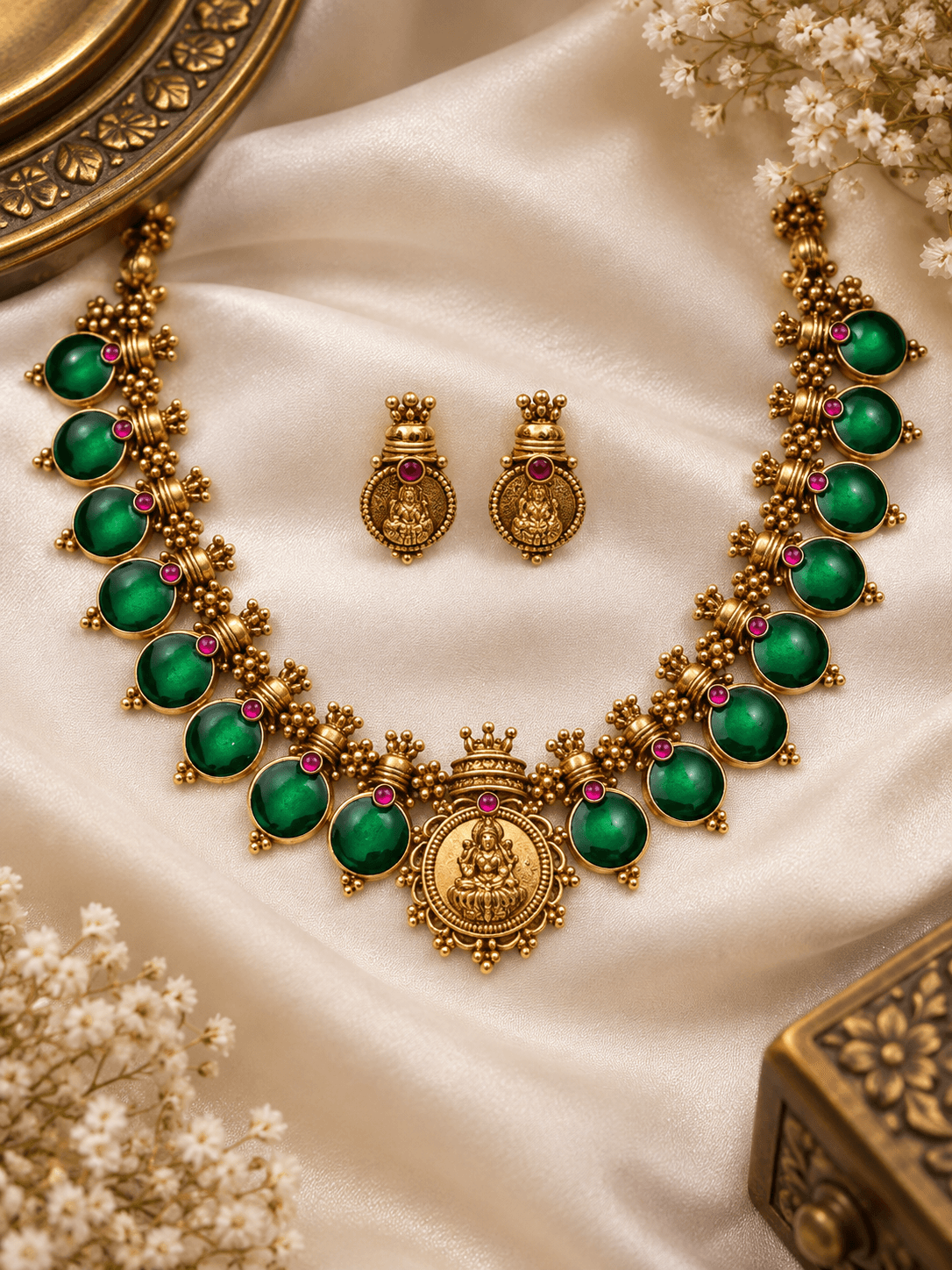 Haritha Lakshmi Necklace