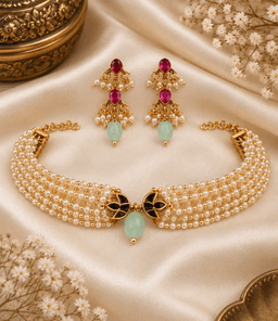 Mishika Pearl Choker thumbnail 1