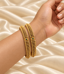 Harita Chevron Bangles thumbnail 2