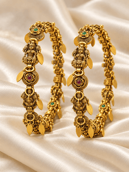 Devika Temple Charm Bangles thumbnail 1