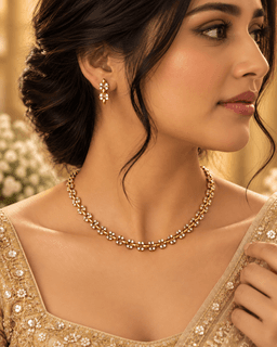 Celestia Diamond Vine Necklace Set thumbnail 2