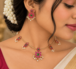 Mayura Necklace Set thumbnail 3