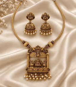 Padmalaya Temple Necklace Set thumbnail 1