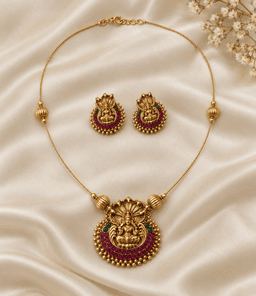Sreeja Lakshmi Necklace Set thumbnail 1