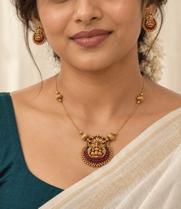 Sreeja Lakshmi Necklace Set thumbnail 2