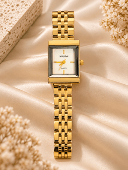 Ivory Grandeur Gold Watch thumbnail 1