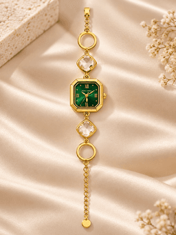 Emerald Crystal Link Watch thumbnail 1