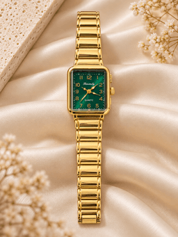 Emerald Regal Gold Watch thumbnail 1