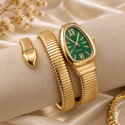 Emerald Serpent Watch thumbnail 1