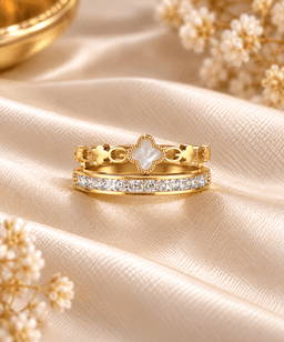 Clover Spark Duo Ring thumbnail 1