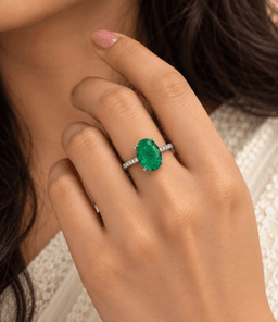 Emerald Grace Ring thumbnail 2