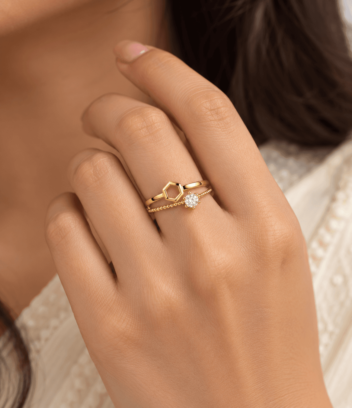 Hexa Spark Ring view 2