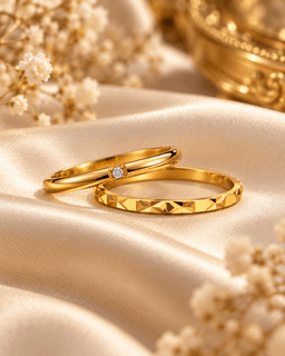 Twin Radiance Ring Set thumbnail 1