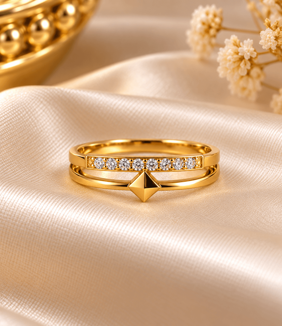 Veyra Geo Spark Ring