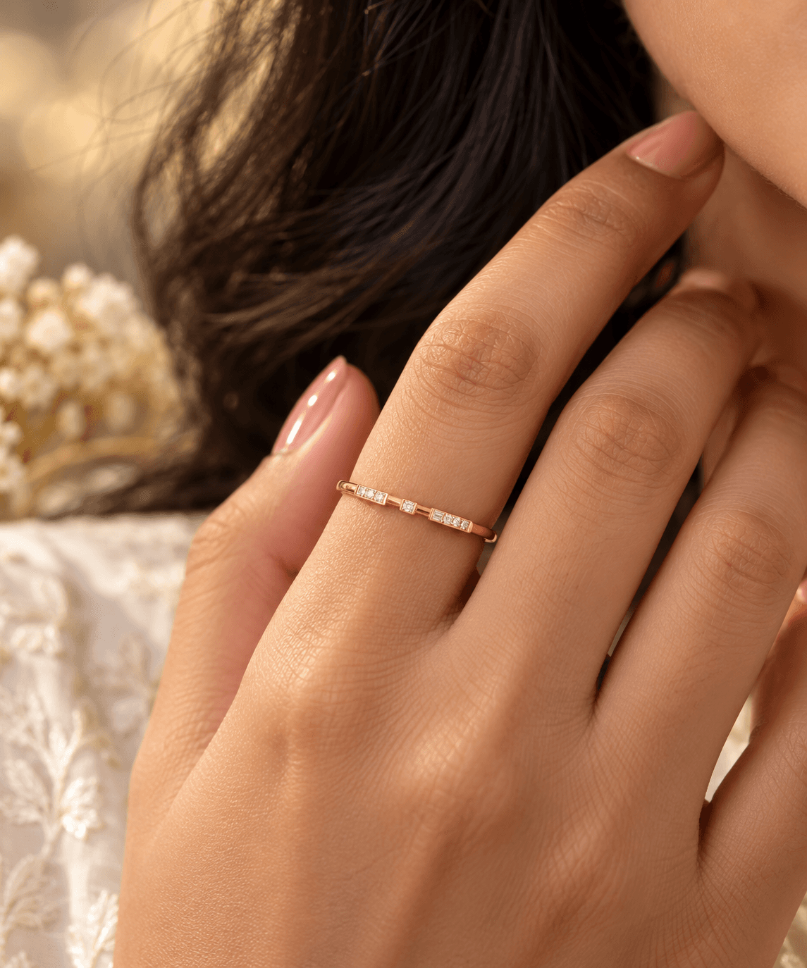 Aurelia Mini Spark Ring view 2