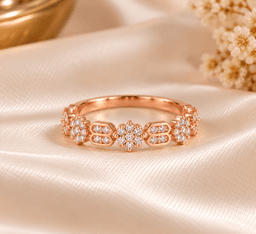 Roselle Floral Spark Ring thumbnail 1