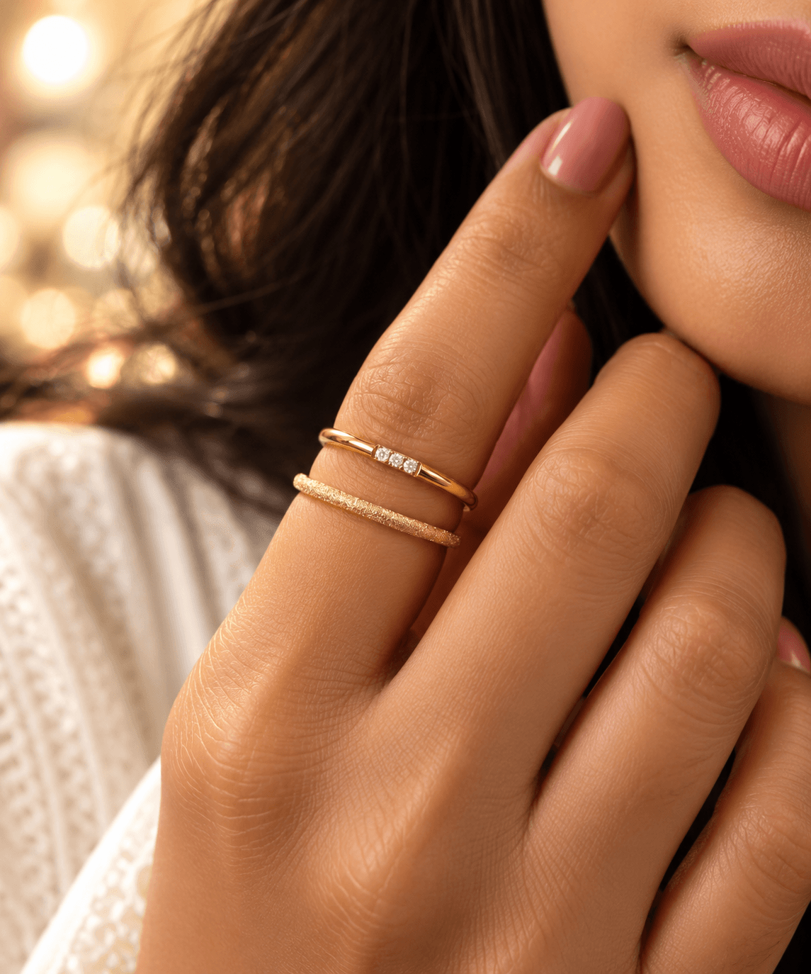 Solara Duo Ring Set view 2