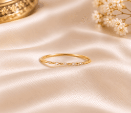 Elara Petite Spark Ring thumbnail 1