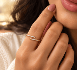 Liora Twin Spark Adjustable Ring thumbnail 2